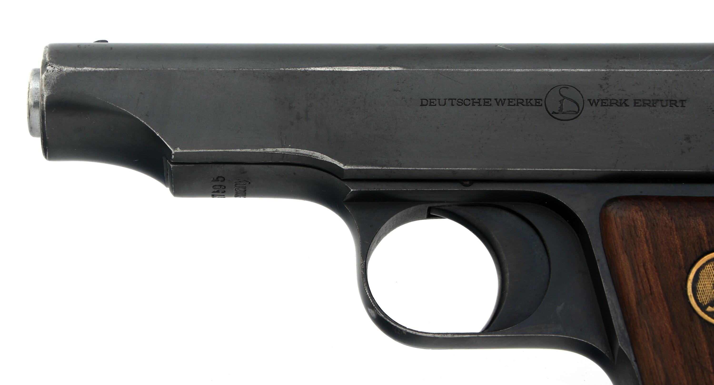 DEUTSCHE WERKE ORTGIES 7.65x17mm CALIBER PISTOL