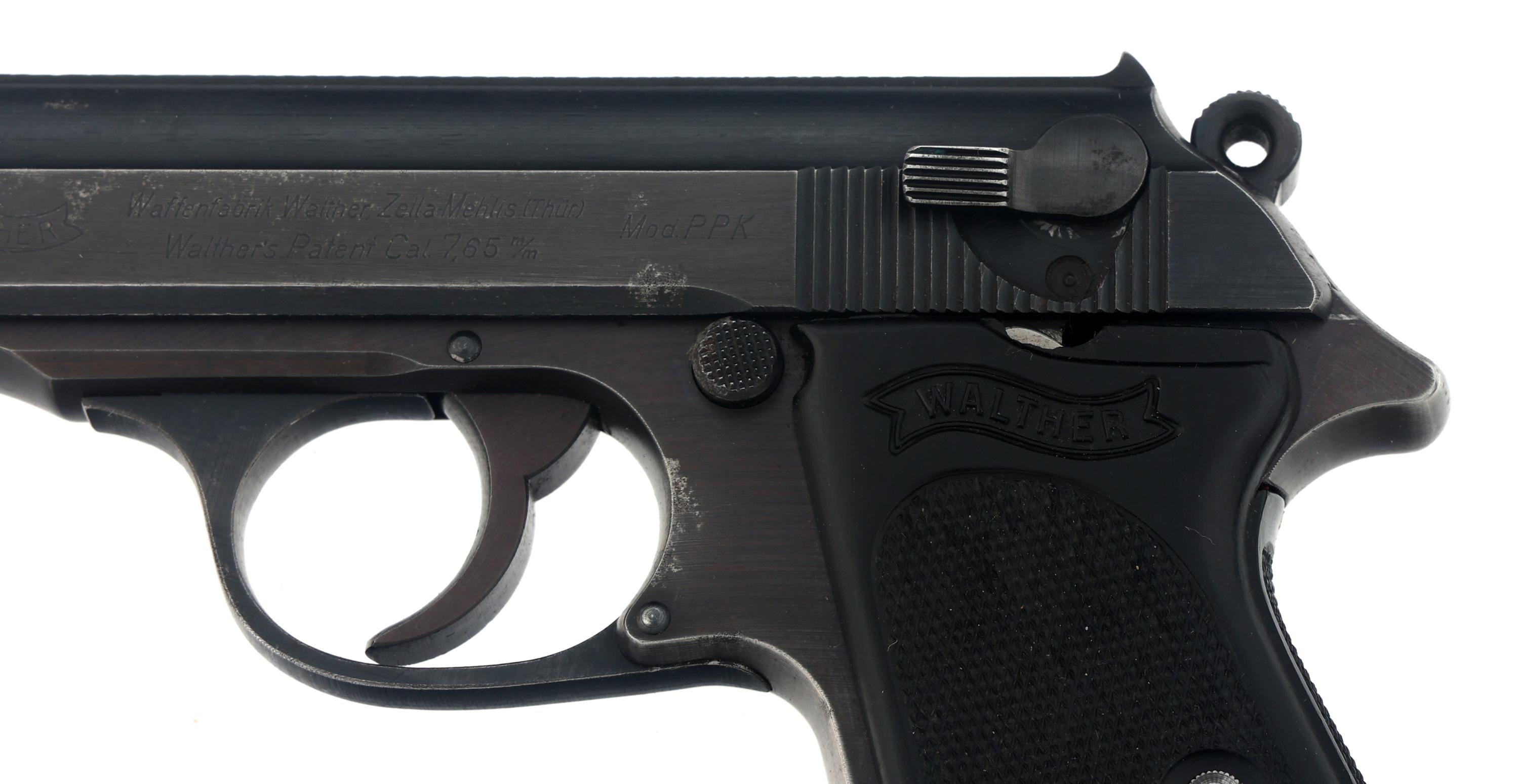 WALTHER MODEL PPK 7.65mm CALIBER SEMI AUTO PISTOL