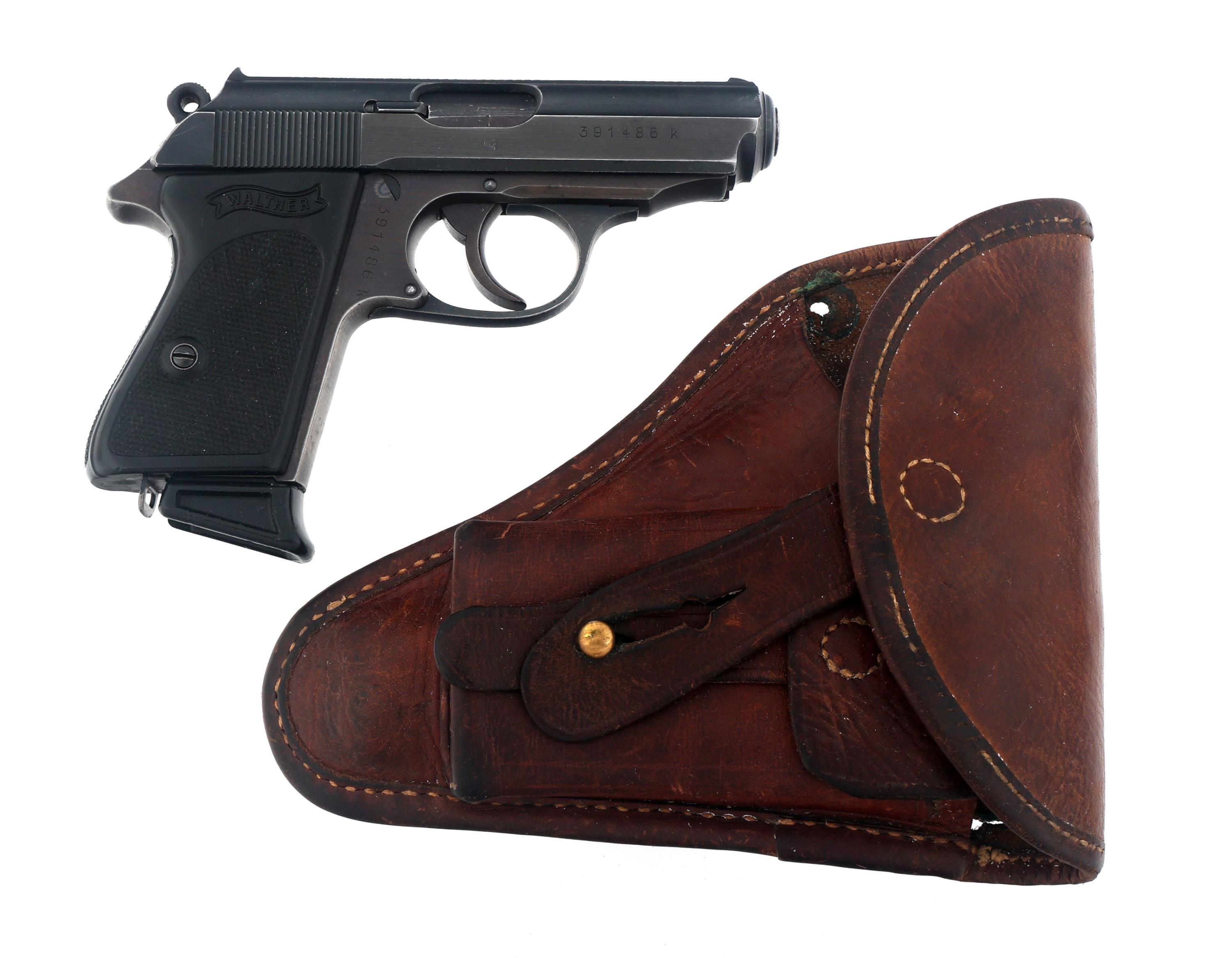 WALTHER MODEL PPK 7.65mm CALIBER SEMI AUTO PISTOL