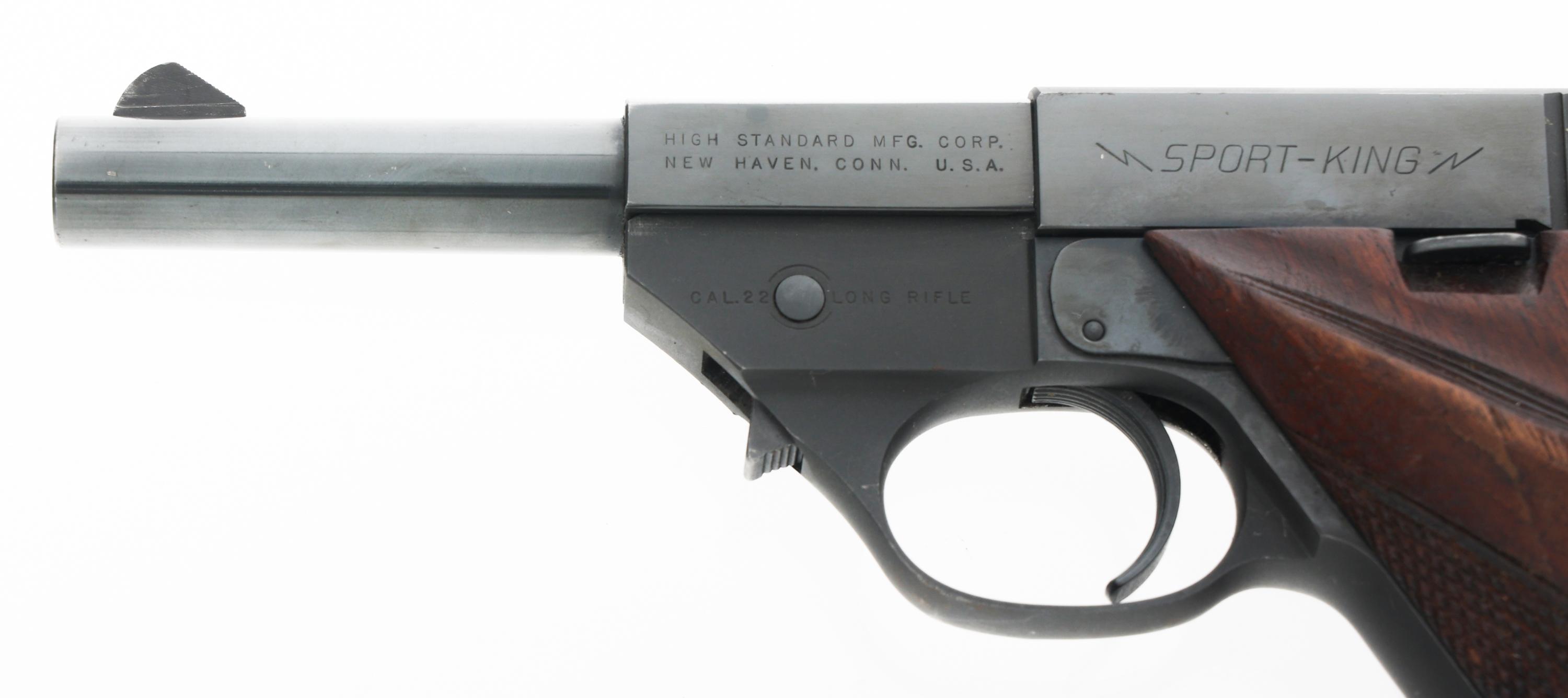 HIGH STANDARD MODEL SPORT-KING 22 LR TARGET PISTOL