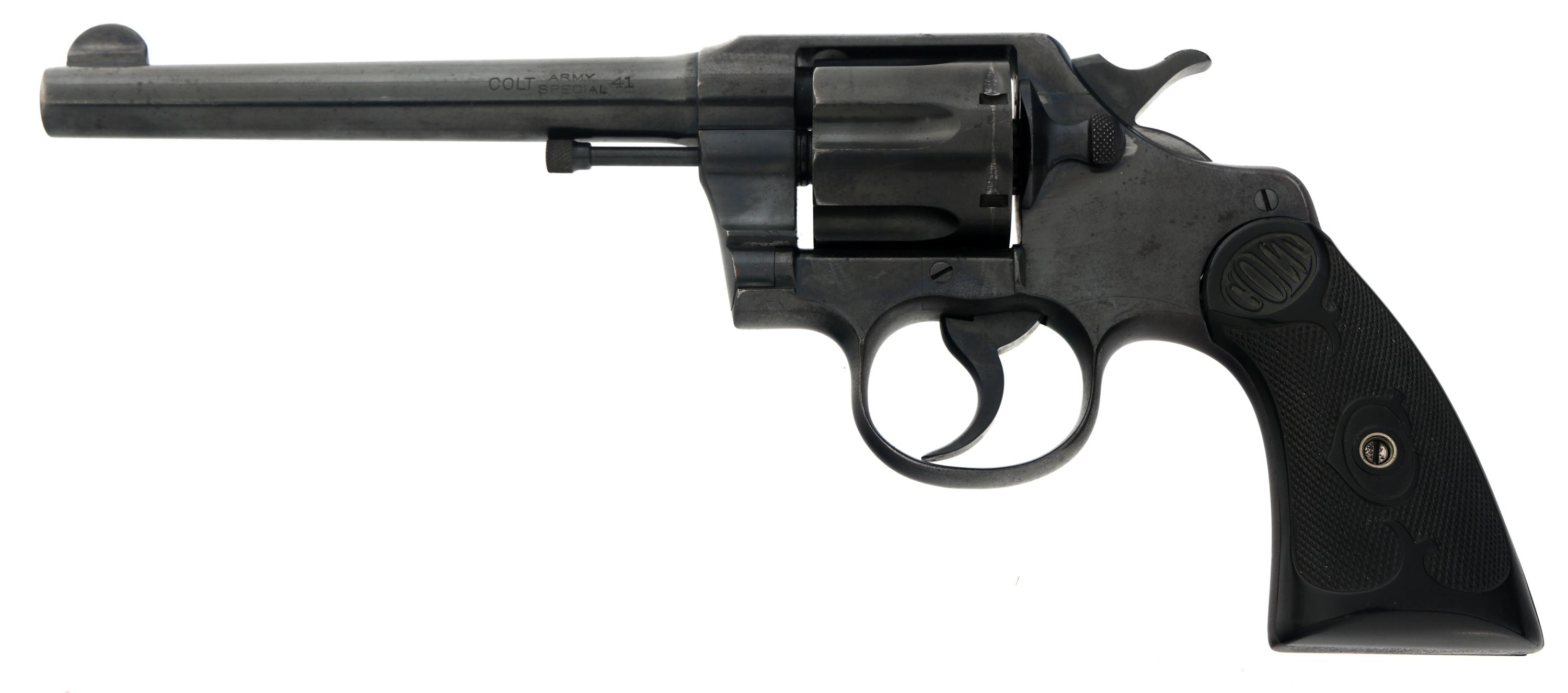 COLT MODEL ARMY SPECIAL .41 CALIBER DA REVOLVER