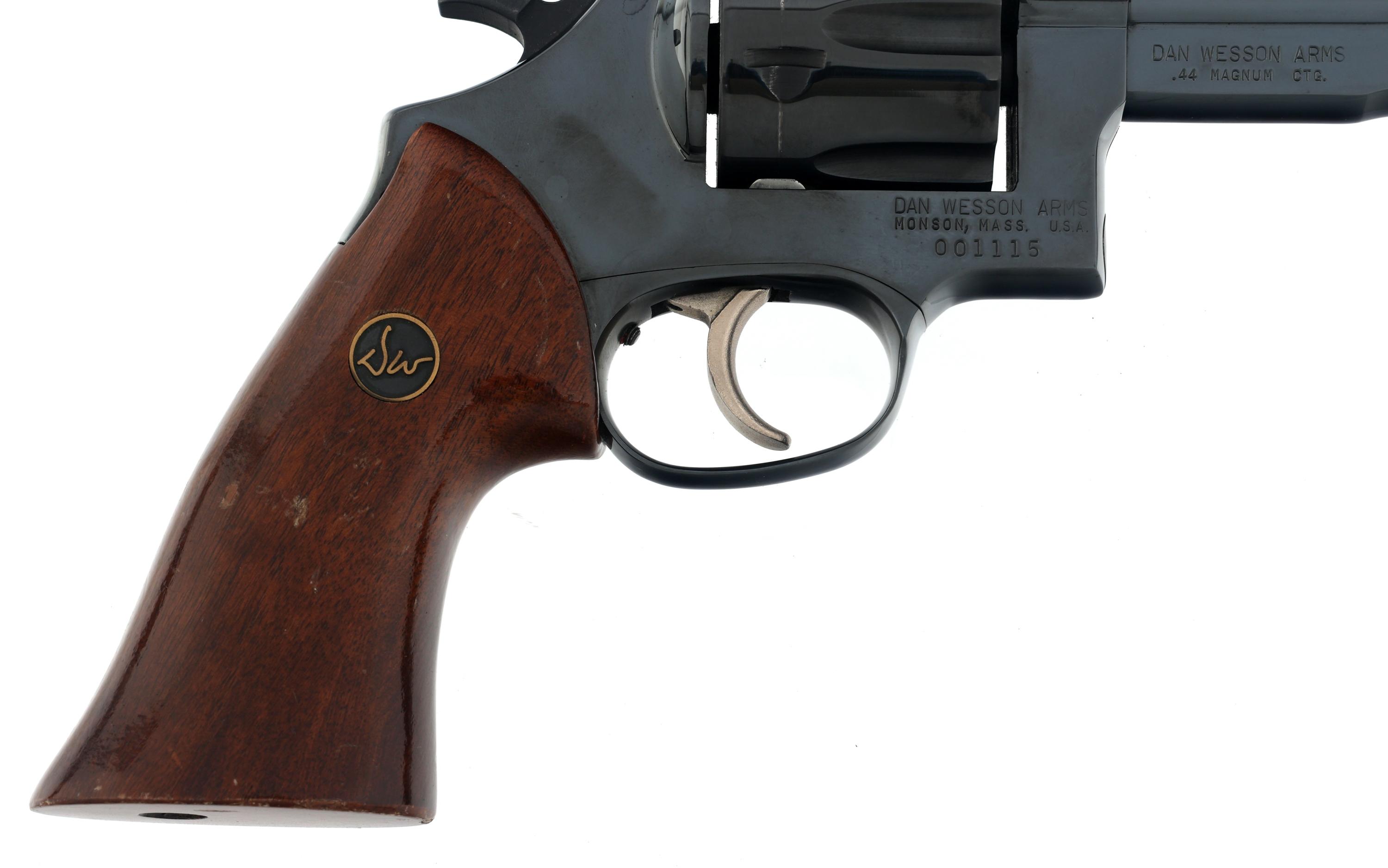 DAN WESSON MODEL 44 .44 MAGNUM CALIBER DA REVOLVER