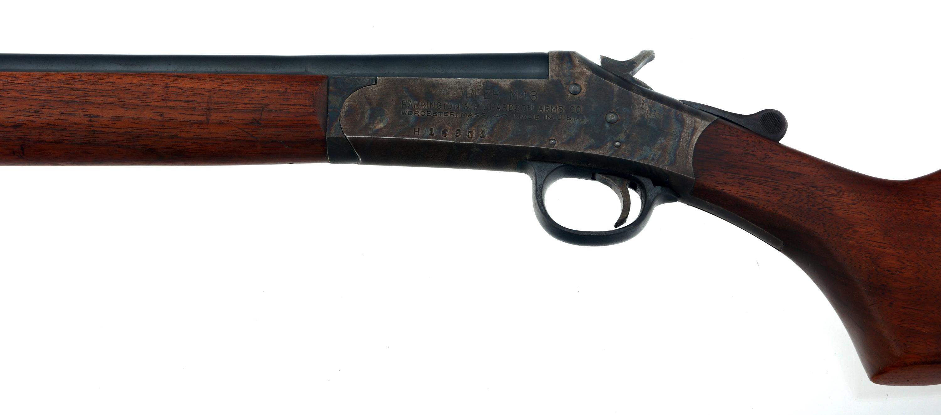 HARRINGTON & RICHARDSON MODEL 48 TOPPER SHOTGUN