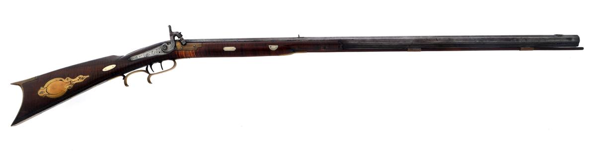 JOSH GOLCHER FULL STOCK .34 CAL PERCUSSION RIFLE