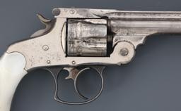 SMITH & WESSON 2nd MODEL 38 CALIBER DA REVOLVER