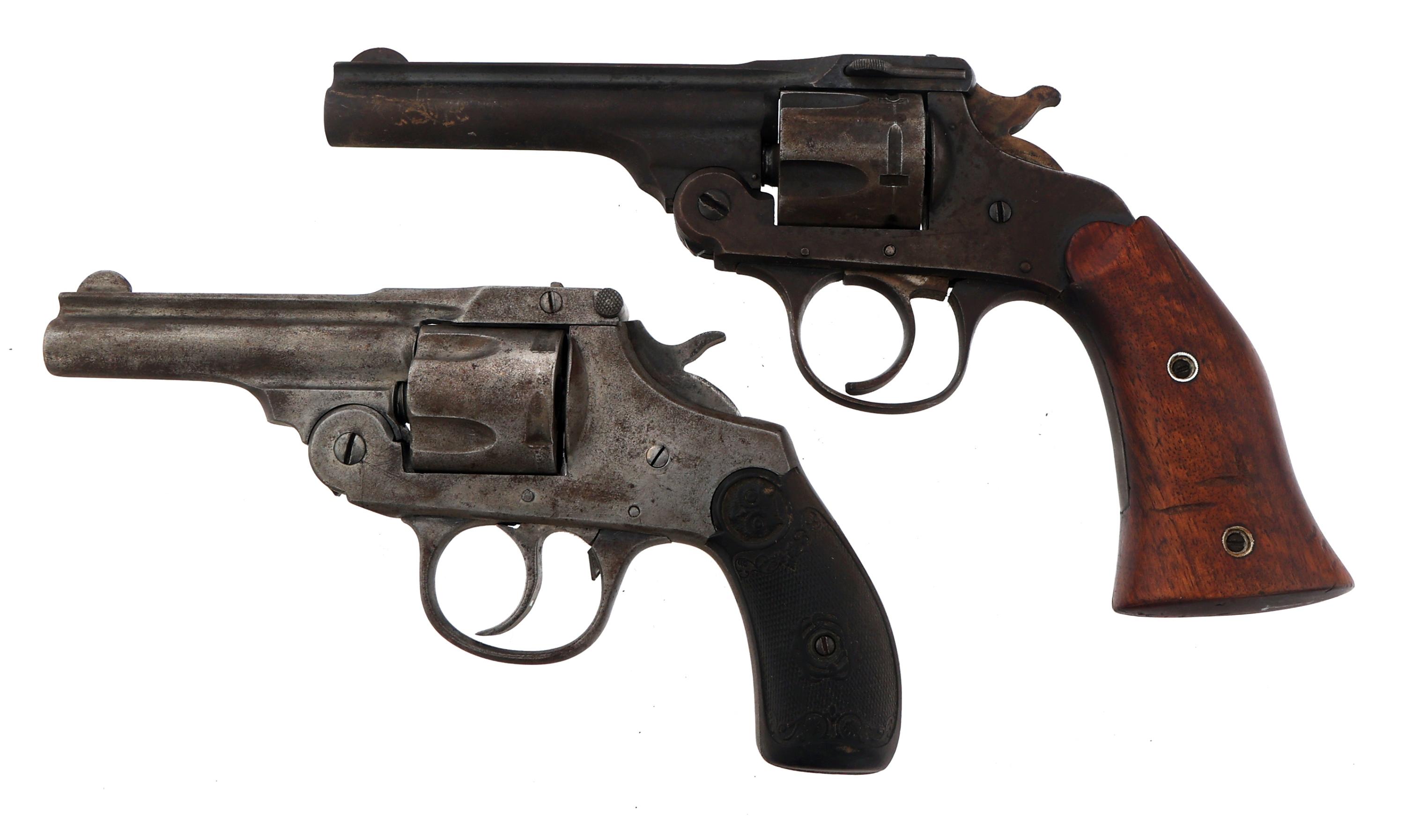 IVER JOHNSON HOPKINS & ALLEN REVOLVERS FOR PARTS