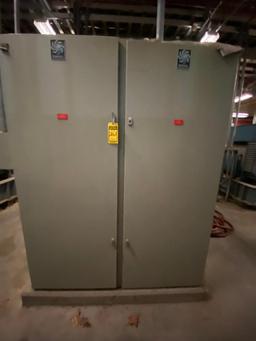 1990 LeRoy Somer 1875 KVA Generator, Type PA100G115-70-P4, w/ Mitsubishi 16-Cylinder Diesel, Model