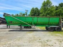 2012 Superior 38' Frame Steel Dump Trailer, Tandem Axle, 80,000 GVWR, Air Ride Suspension, Aero