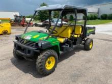 2018 John Deere Gator, Model XUV825MS4, S/N 1M0825MBAJM01098, 4-Seater, 4WD, 7,053 Miles