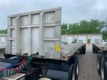 1985 Raven 45' Aluminum Flatbed Trailer, VIN 1R1F04421FE85761, Trailer 7