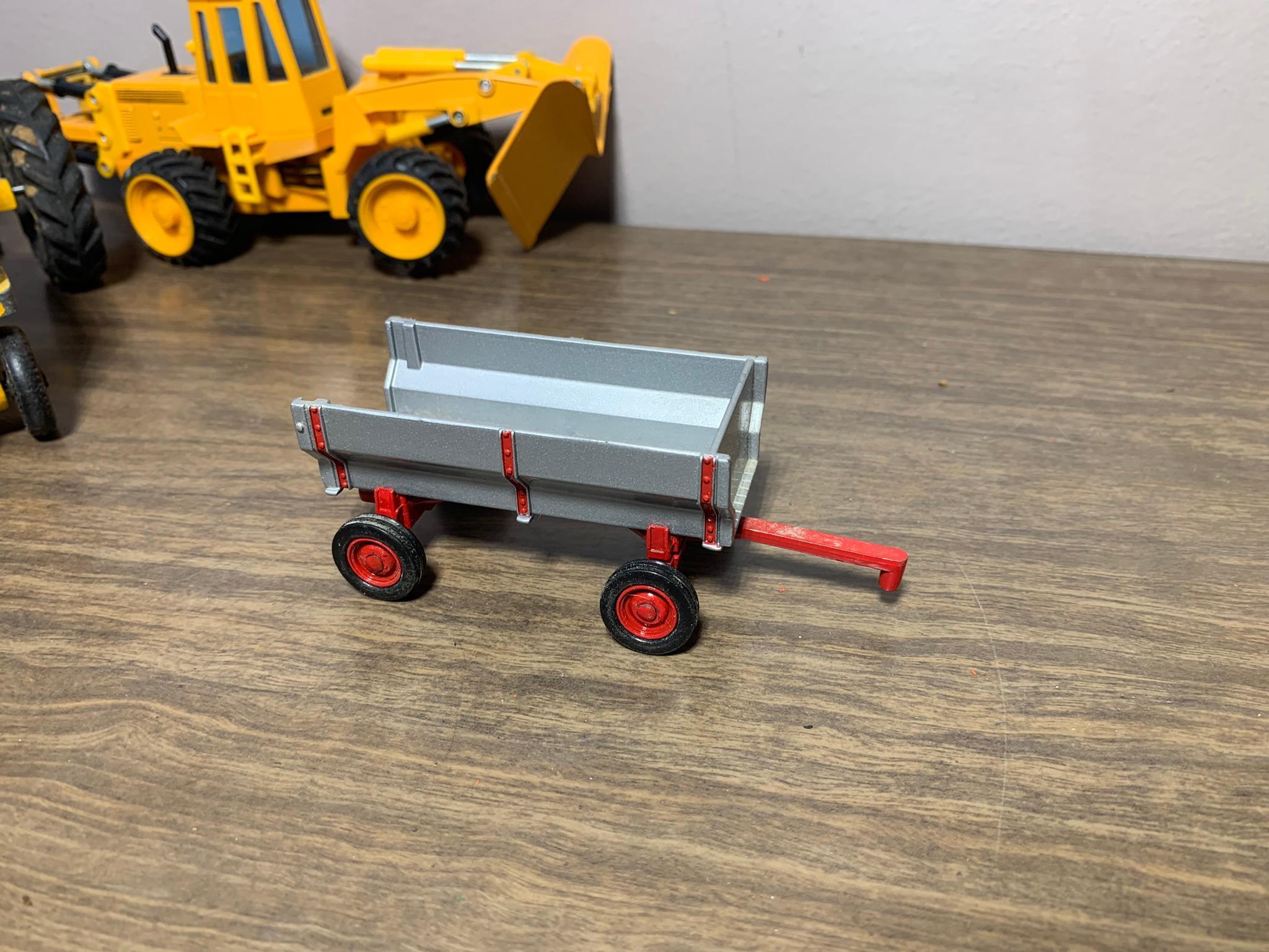 Diecast & Plastic Tractors, Implements and Cars - Some by Ertl