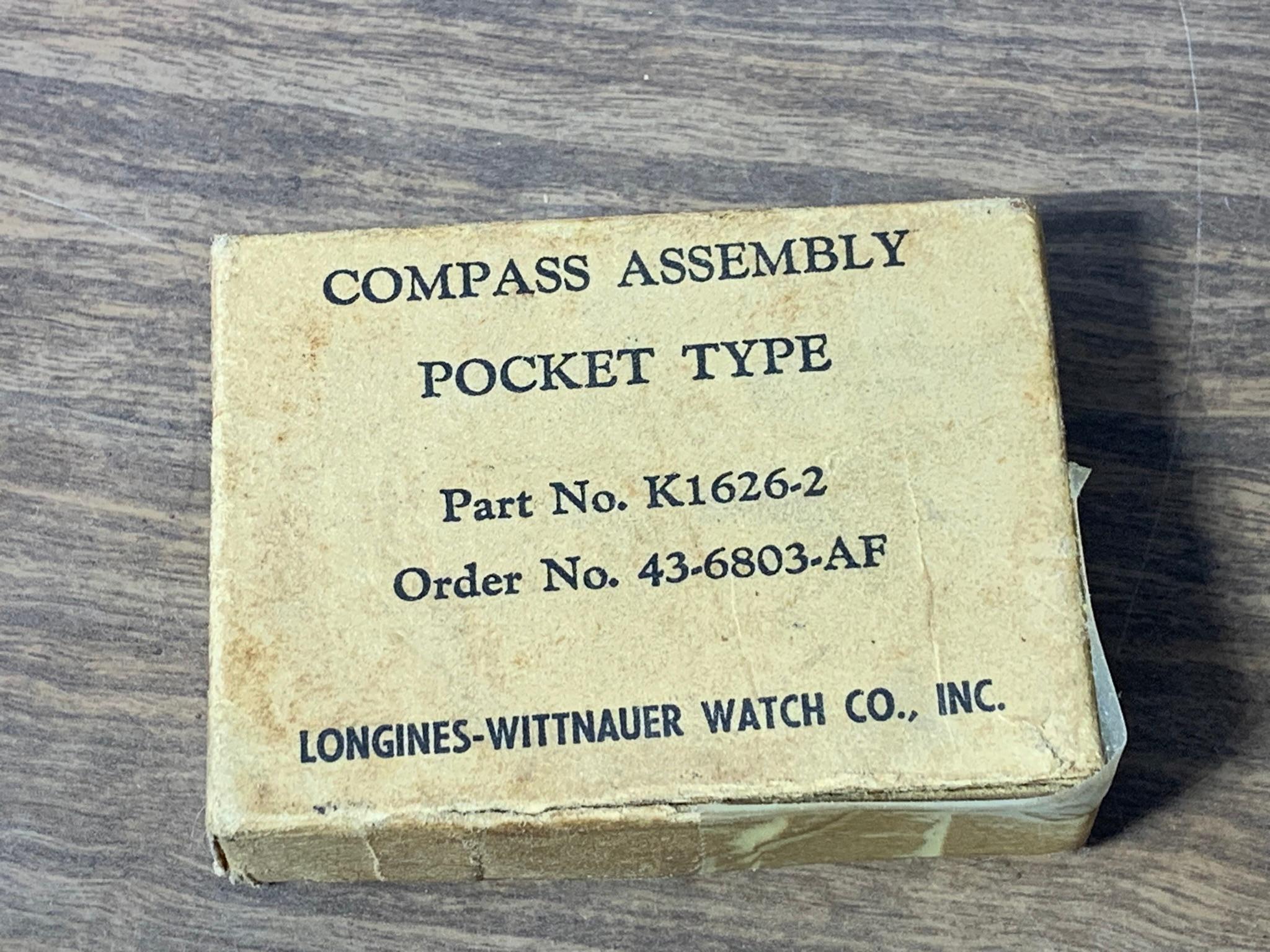 Pilot Compass by Longines-Wittnauer Watch Co. Inc Part# K1626-2