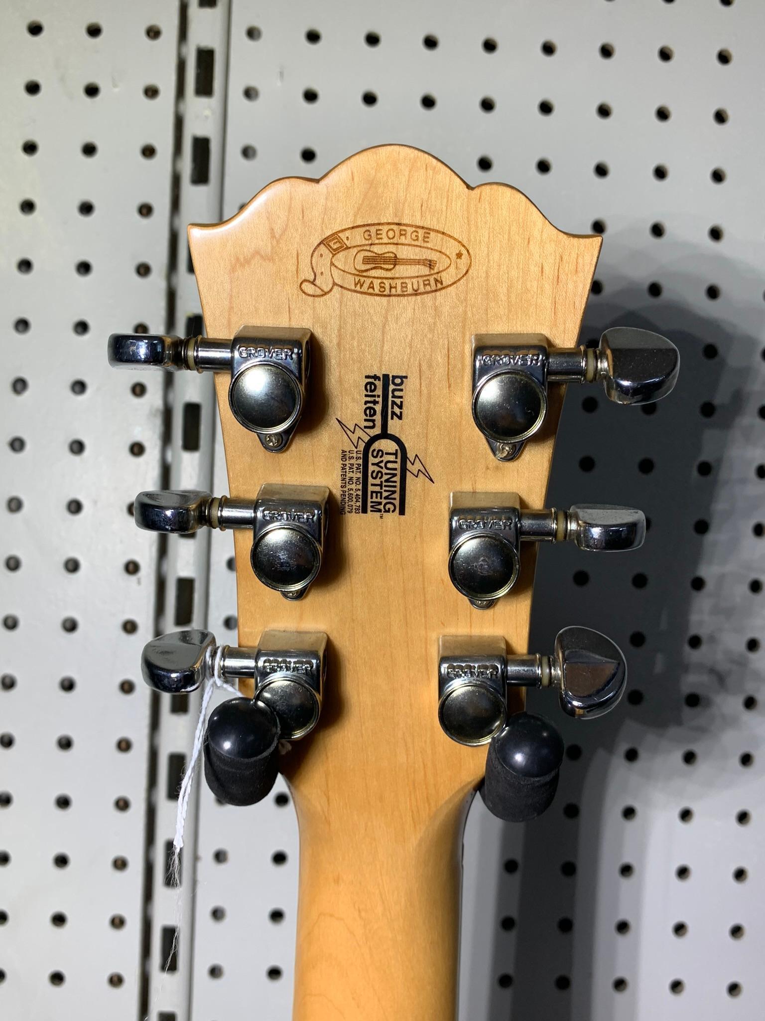 Washburn Acoustic Guitar (Cracked Top) with Case