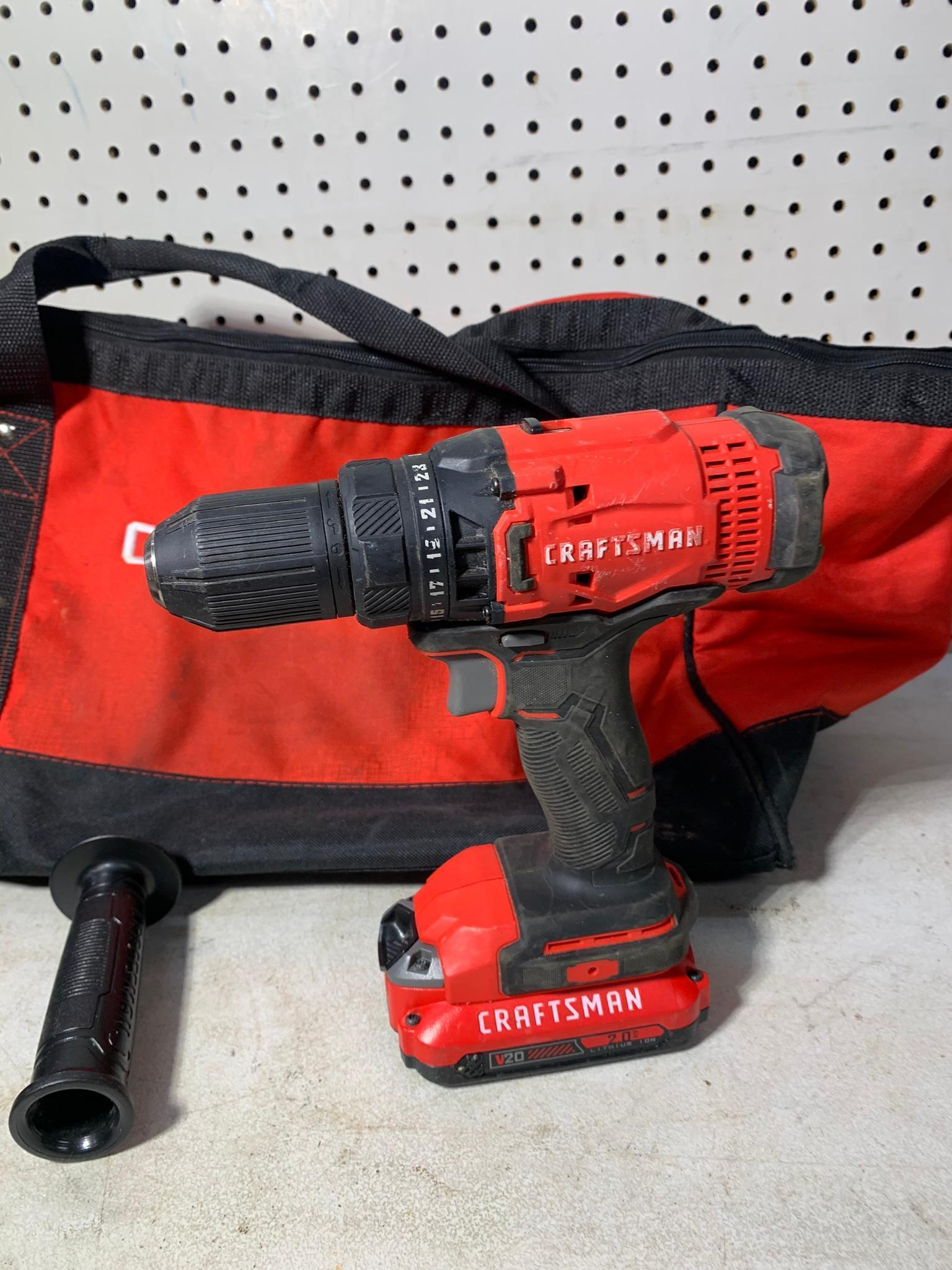 Craftsman Combo Tool Kit - Drill, Reciprocating Saw, Light, Drills & Oscillating Multi Tool, plus...