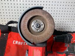 Craftsman Combo Tool Kit - Drill, Reciprocating Saw, Light, Drills & Oscillating Multi Tool, plus...