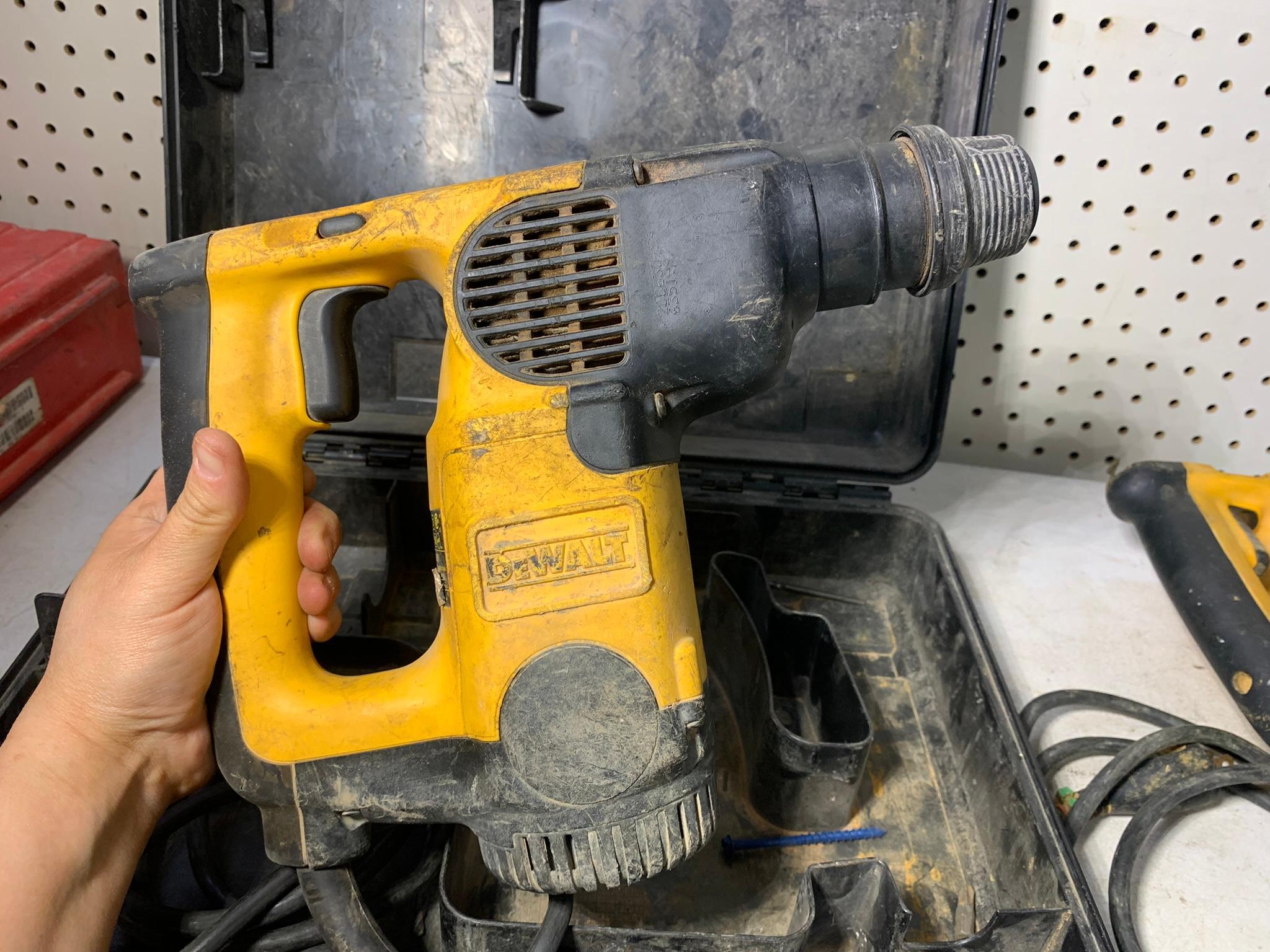 Dewalt Rotary Hammer Drill and Drill