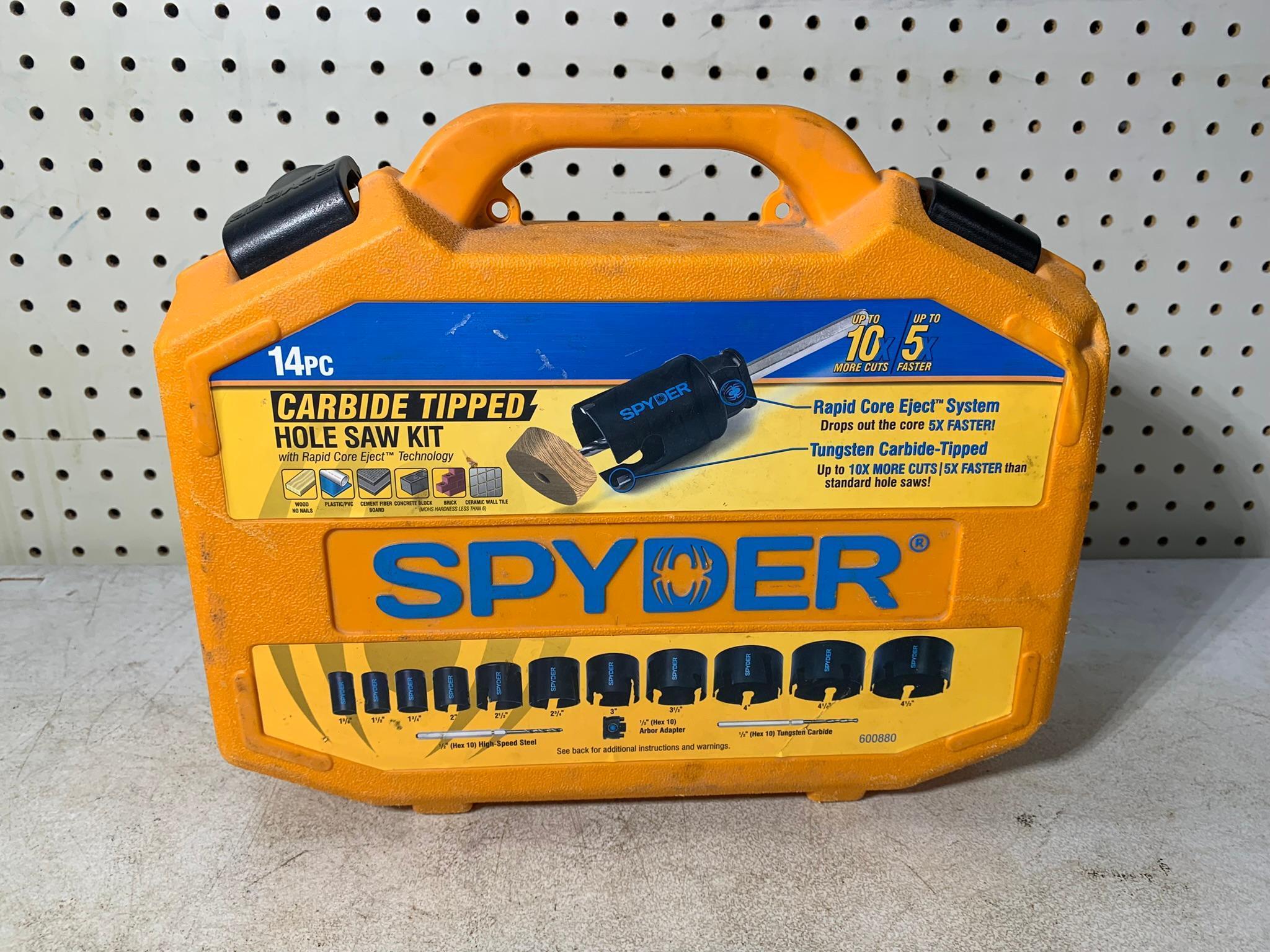 Spyder Hole Saw Kit