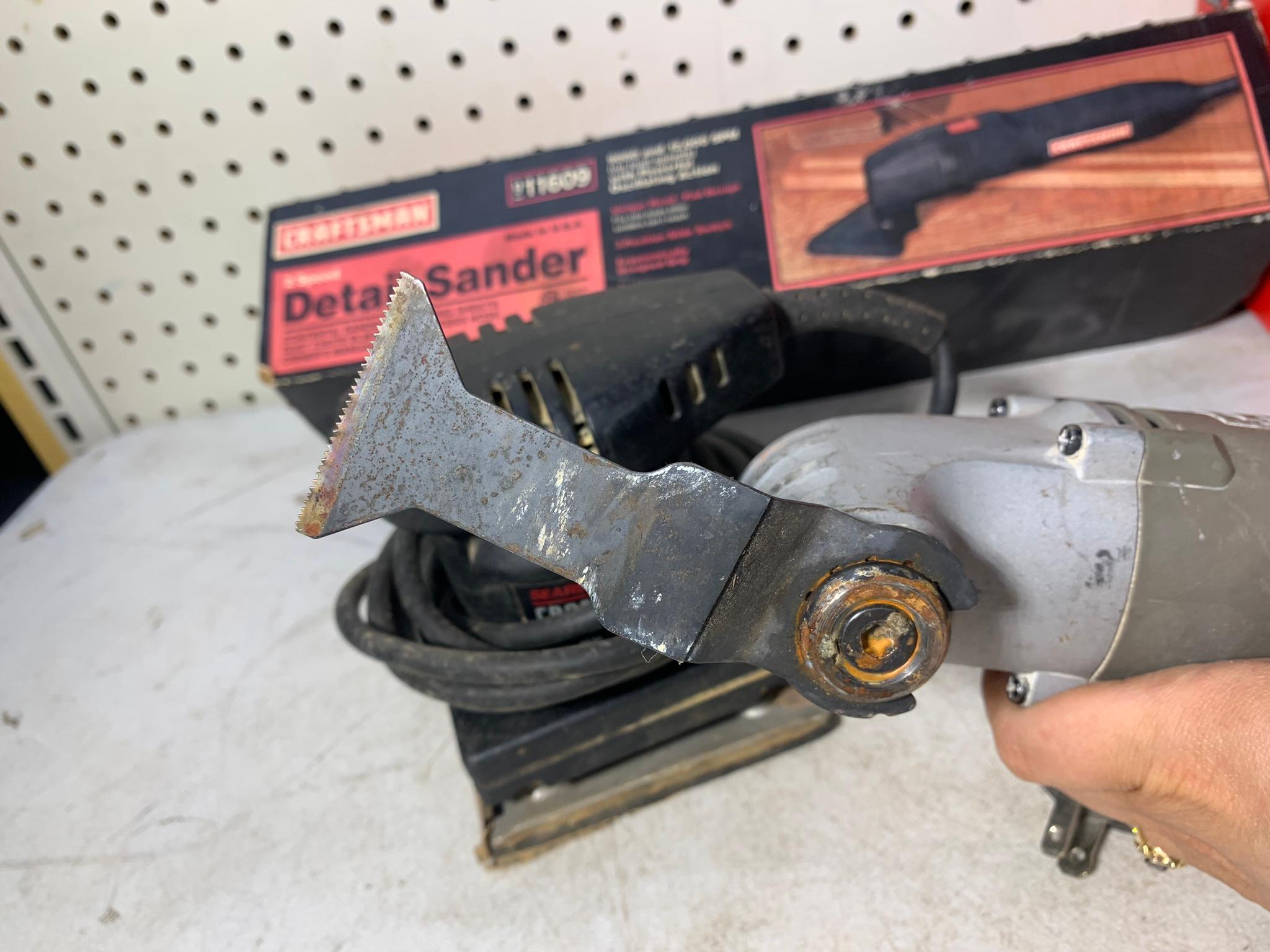 Craftsman Sander, Rockwell Oscillating Saw, Craftsman Jig Saw, & Craftsman Detail Sander