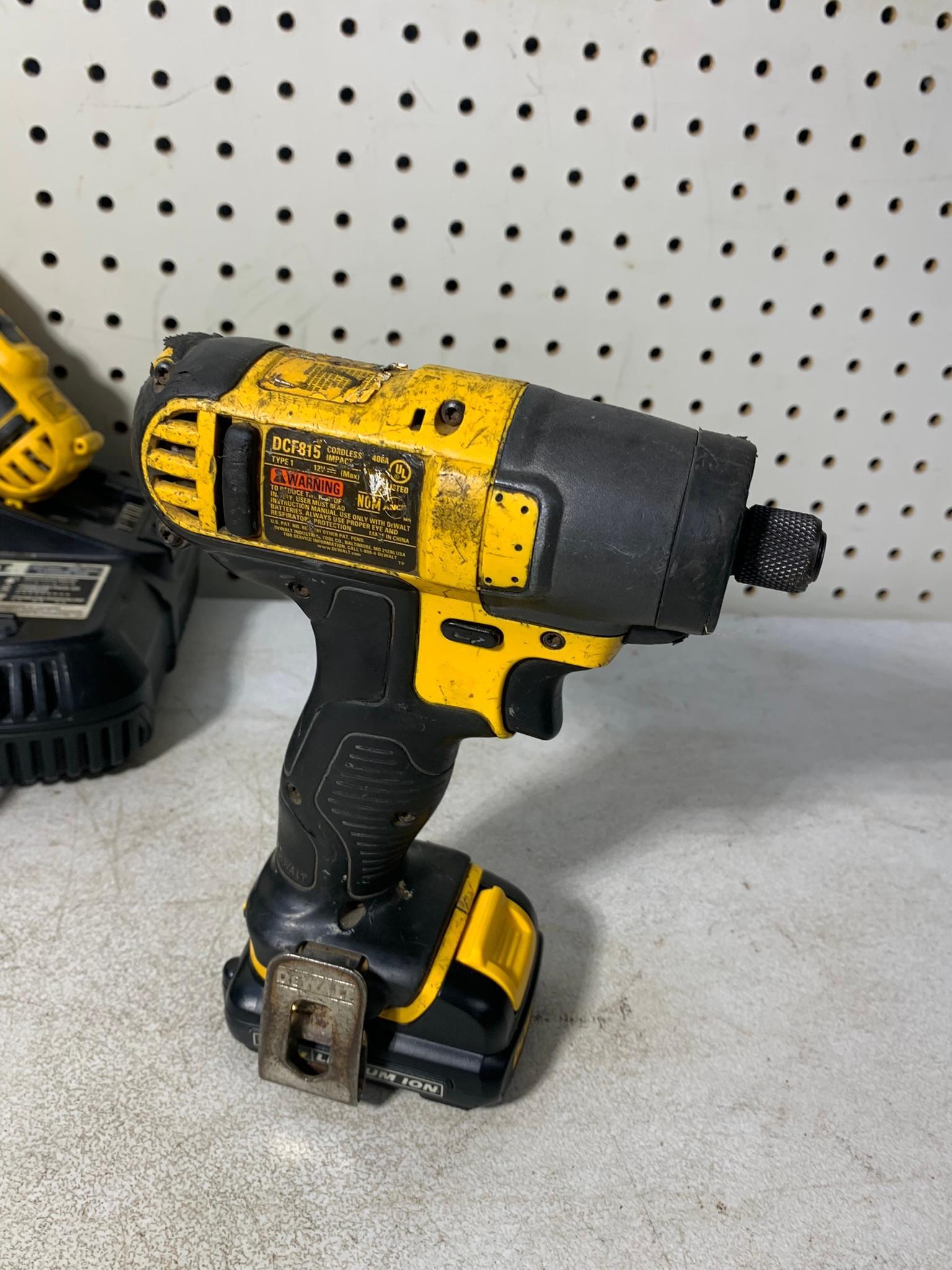 Dewalt Impact Driver, Drill, Battery and Charger