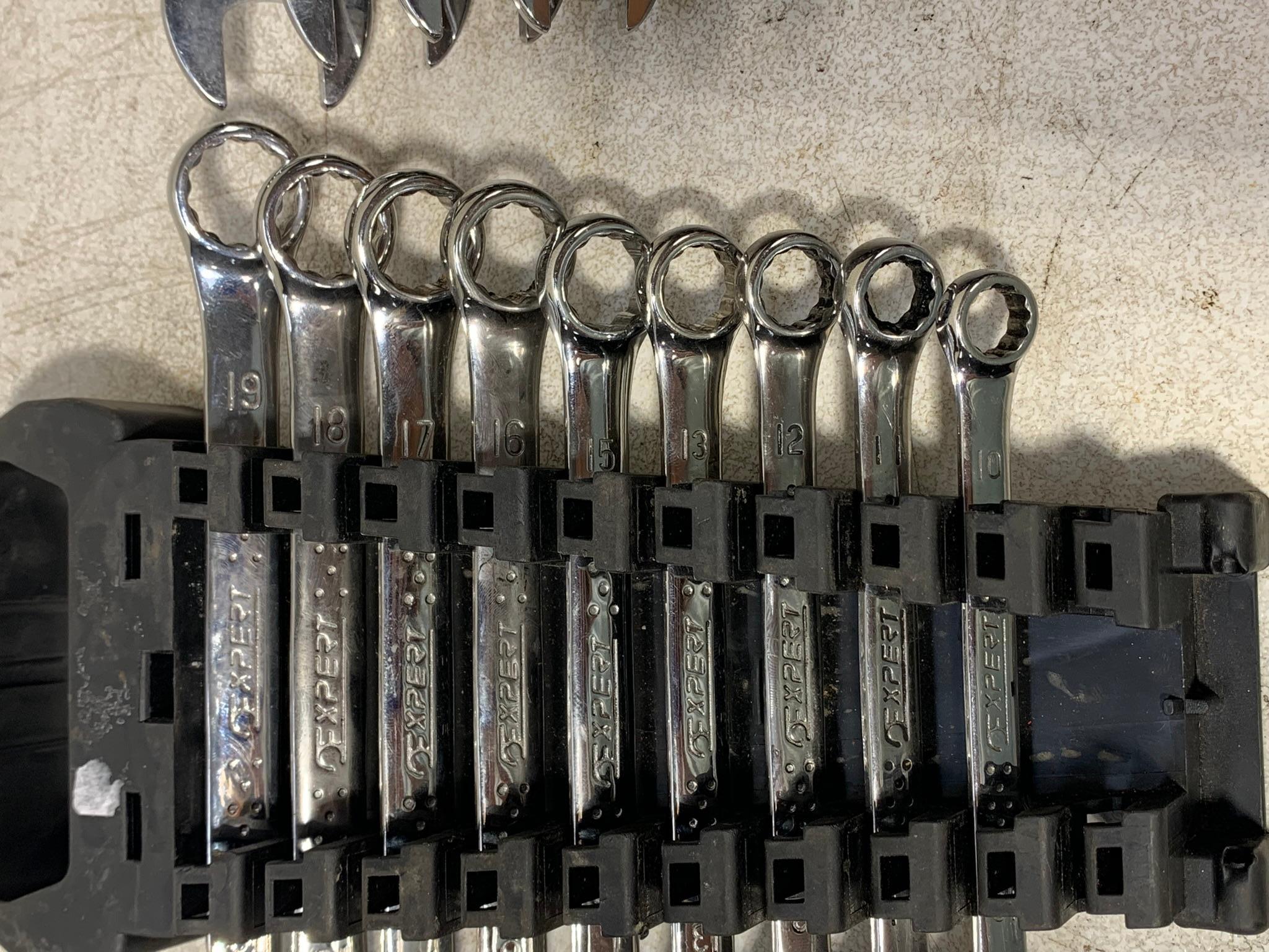 Expert 9pc SAE Wrench Set & Expert 9pc Metric Wrench Set