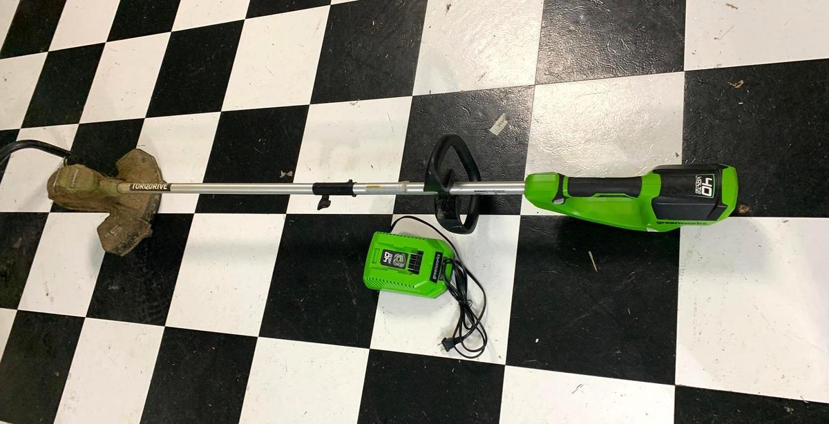 Greenworks String Trimmer (NO BATTERY OR CHARGER)