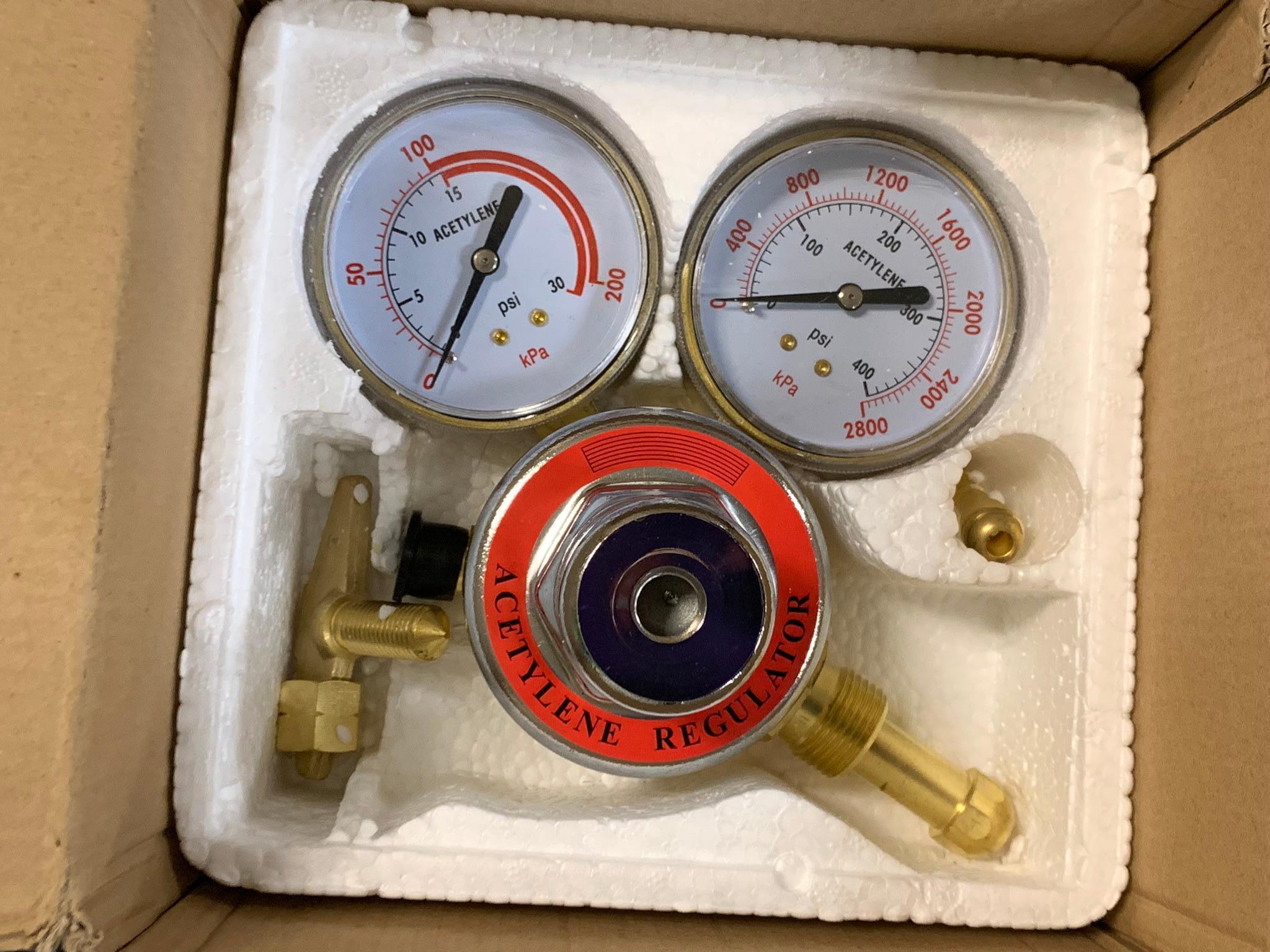 Harris Torch Gauges / Wand & Hose & Box with Gauge