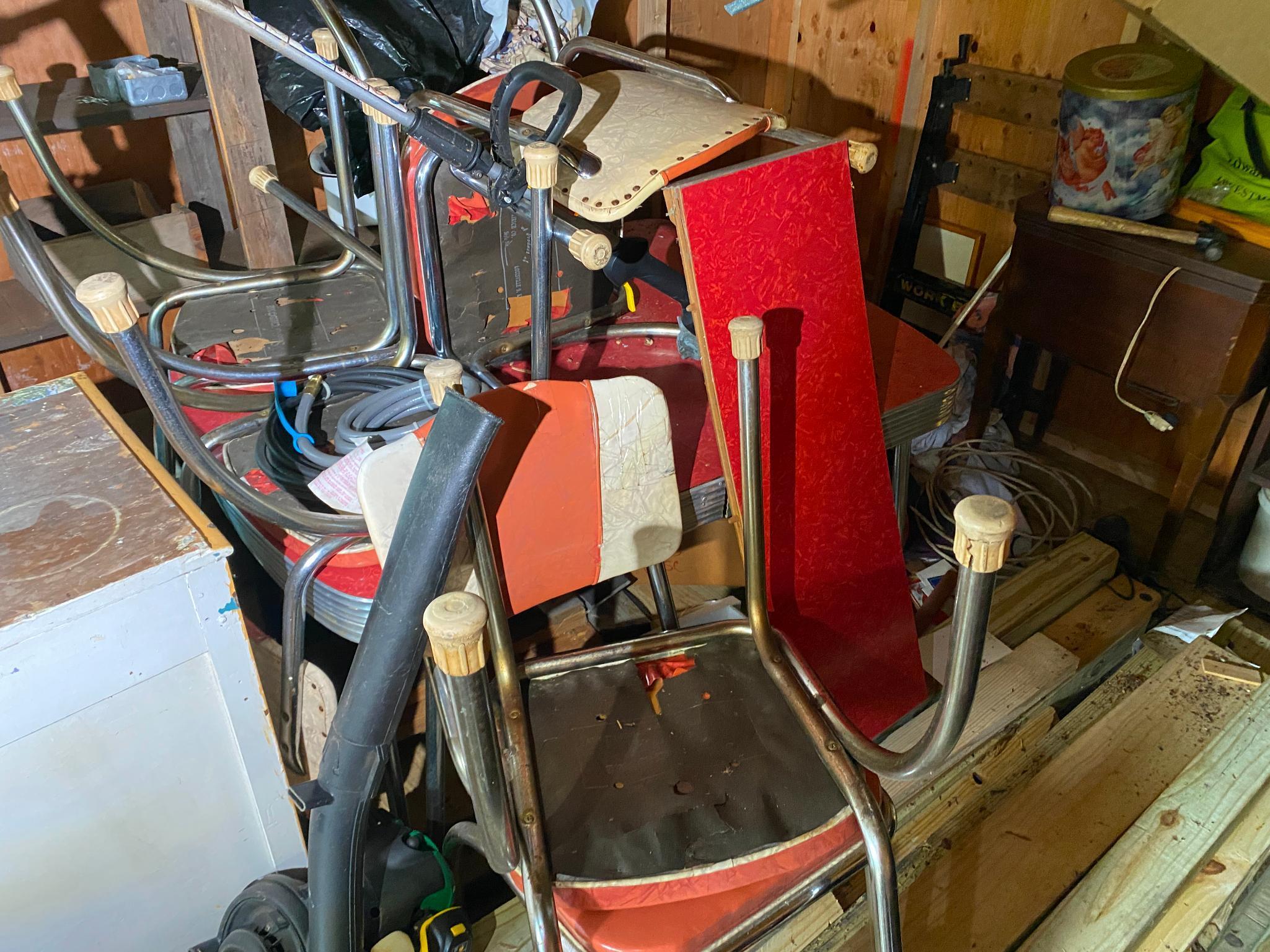 Total Shed Contents Lot - Furniture, Primitives & Much More