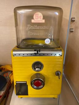 Northwestern 5 cent peanut machine