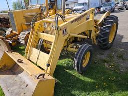 International industrial loader tractor, gas, runs