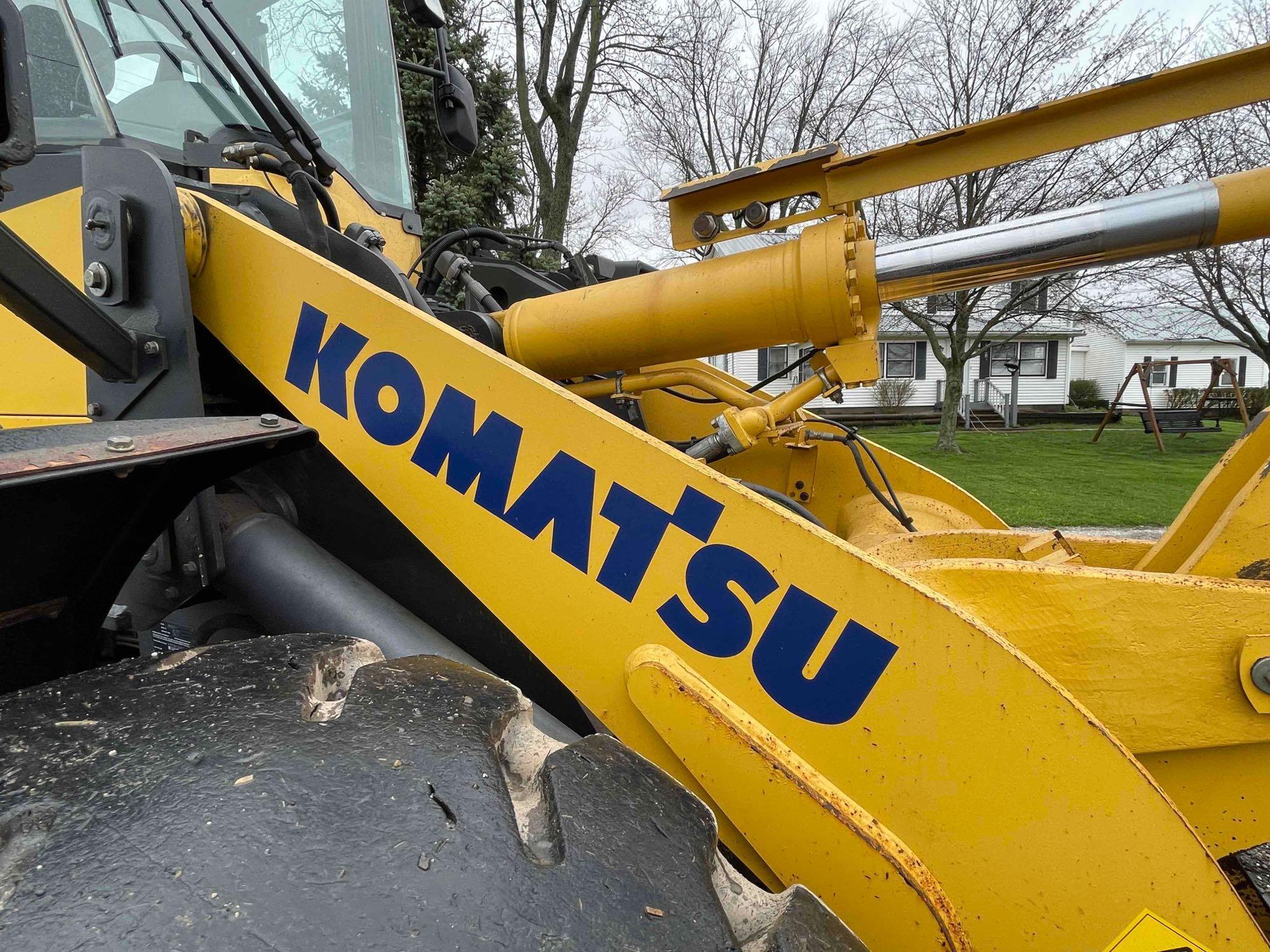 2016 Komatsu WA 200-7 Wheel Loader with hyd. quick coupler. 5,397 hrs, very clean