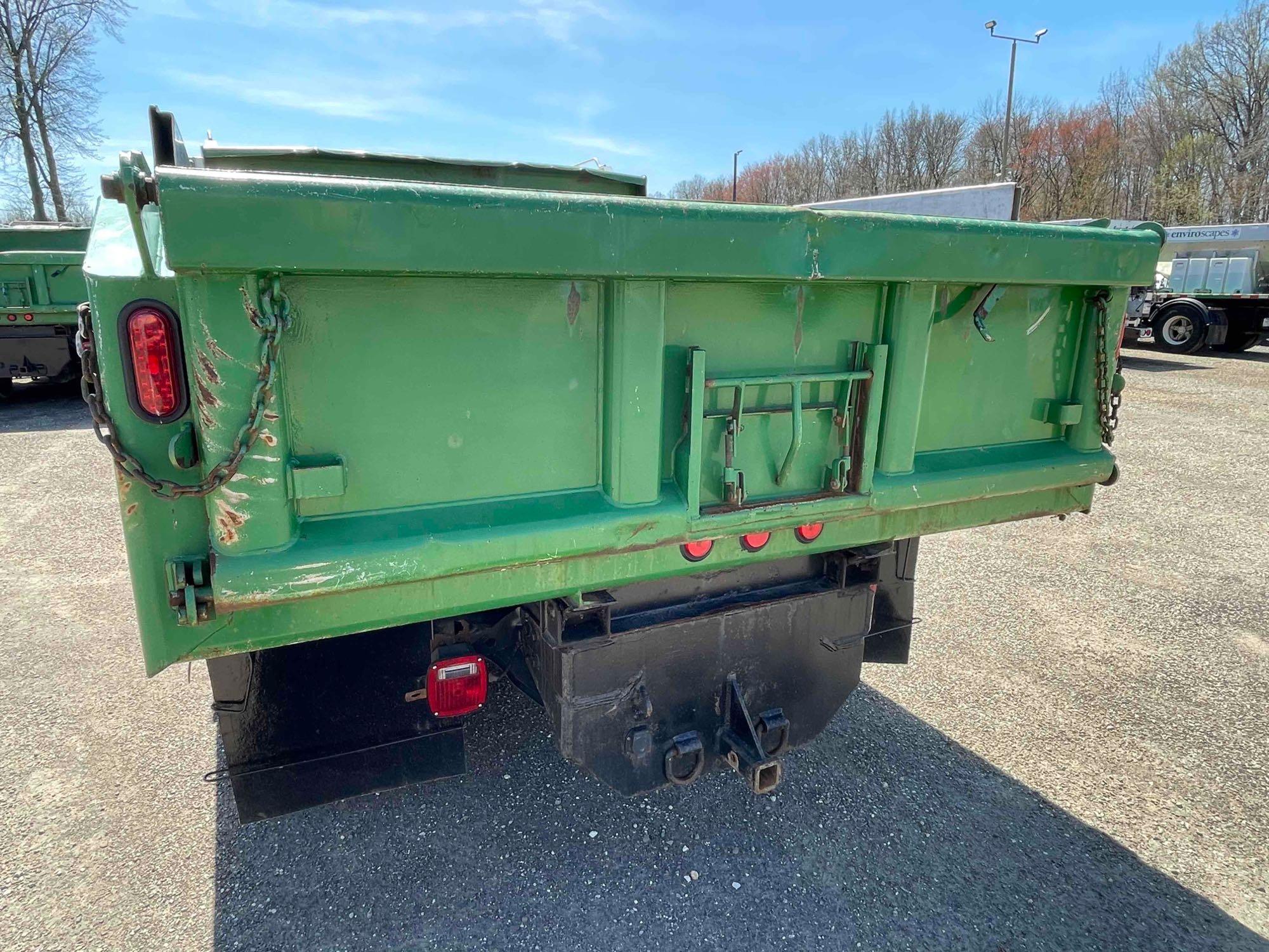 2014 Ford F-550 Dump Truck 8 ft. with alum toolbox; 4x4 90,590 mi.