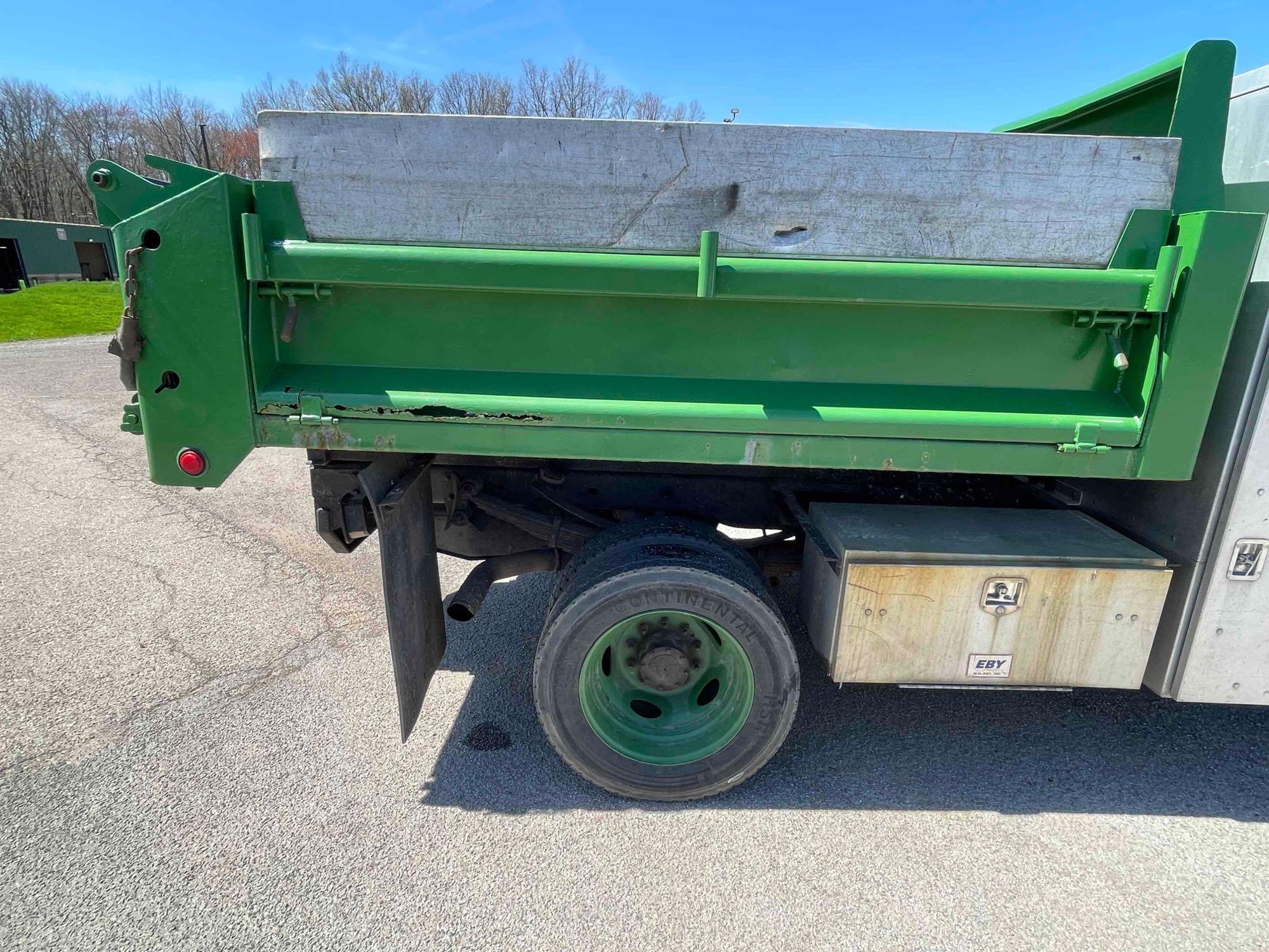 2014 Ford F-550 Dump Truck 4x4 with alum toolbox; 83,278 mi.