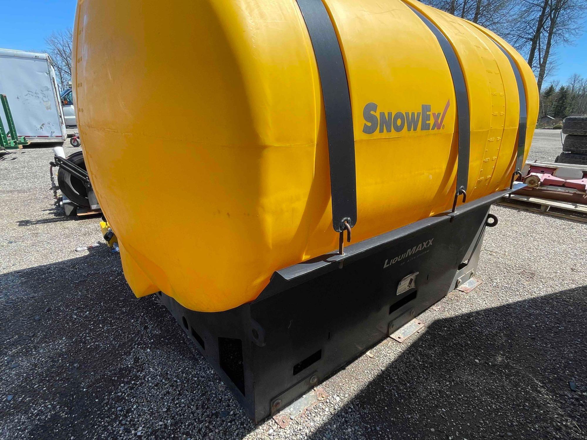 SnowEx 1200 gallon brine application spray system with Honda engine