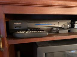 Entertainment Cabinet, Panasonic TV, DVD Player