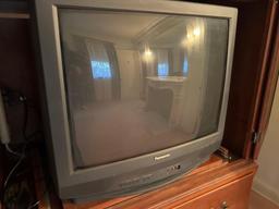 Entertainment Cabinet, Panasonic TV, DVD Player