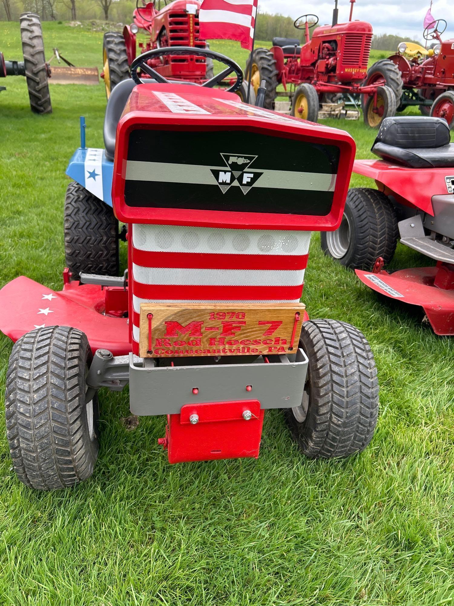 1970 Massey Ferguson 7 lawn tractor