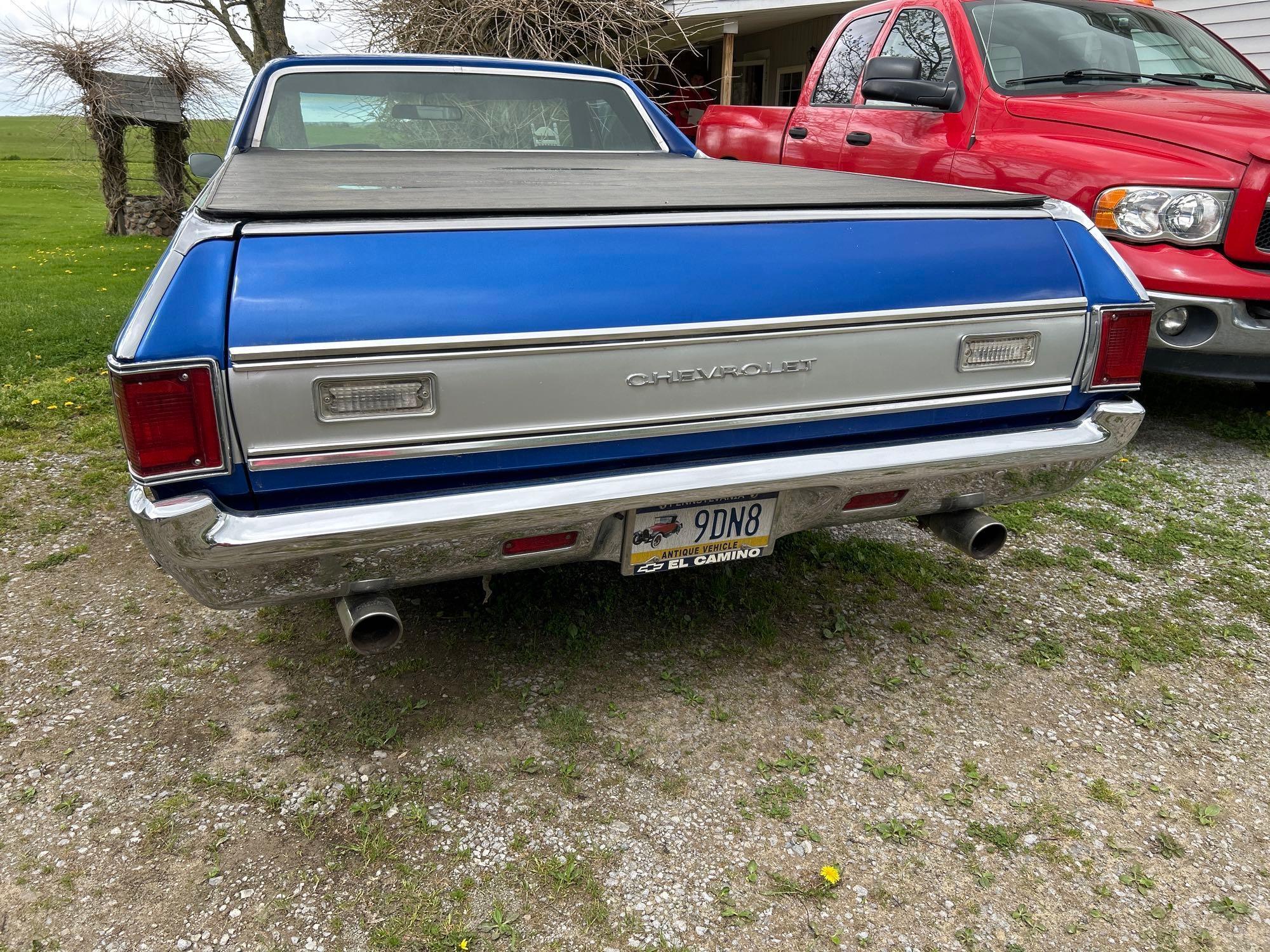 1972 El Camino , auto, 307 eng