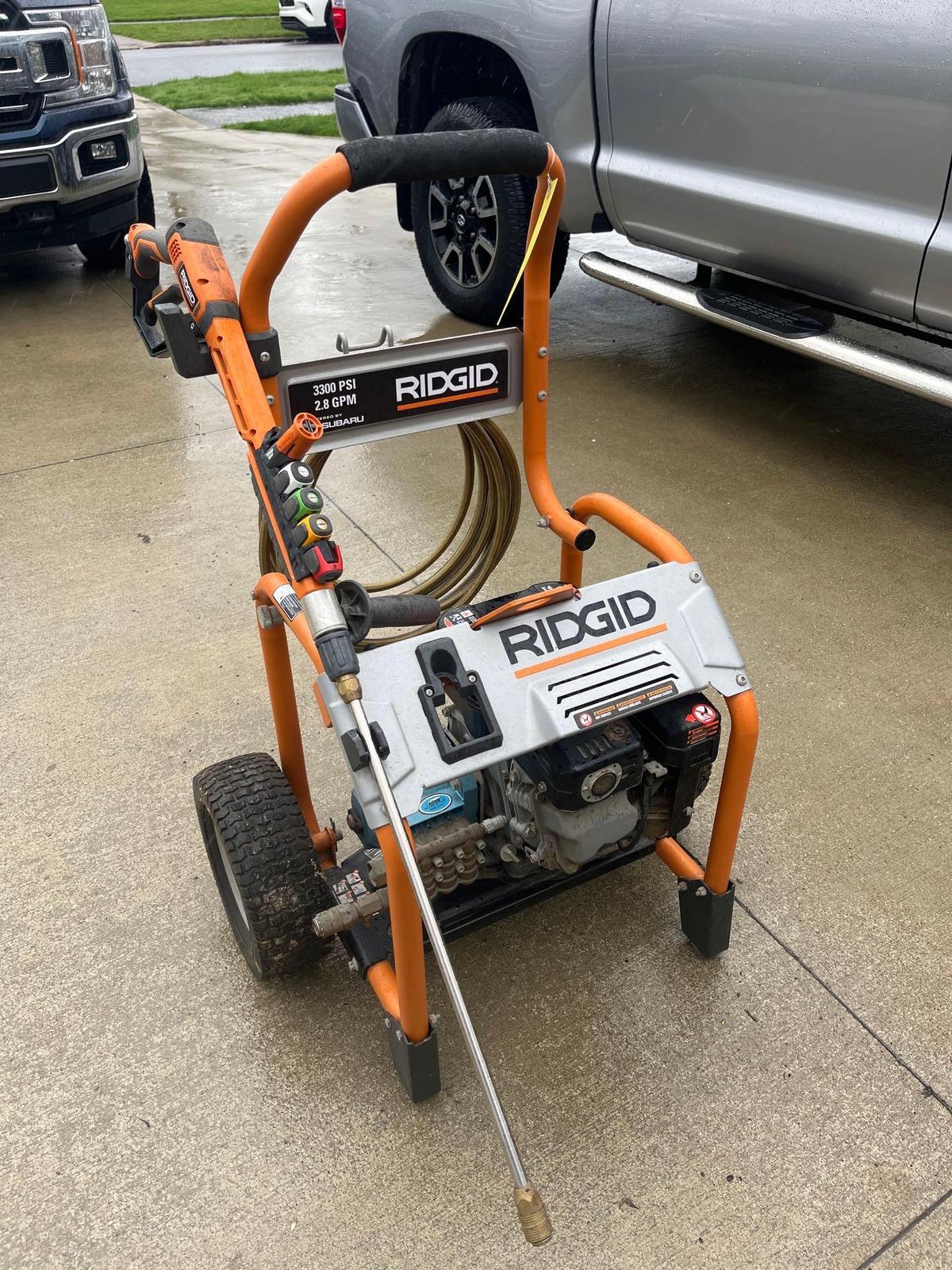 Ridgid 3300psi Powerwasher