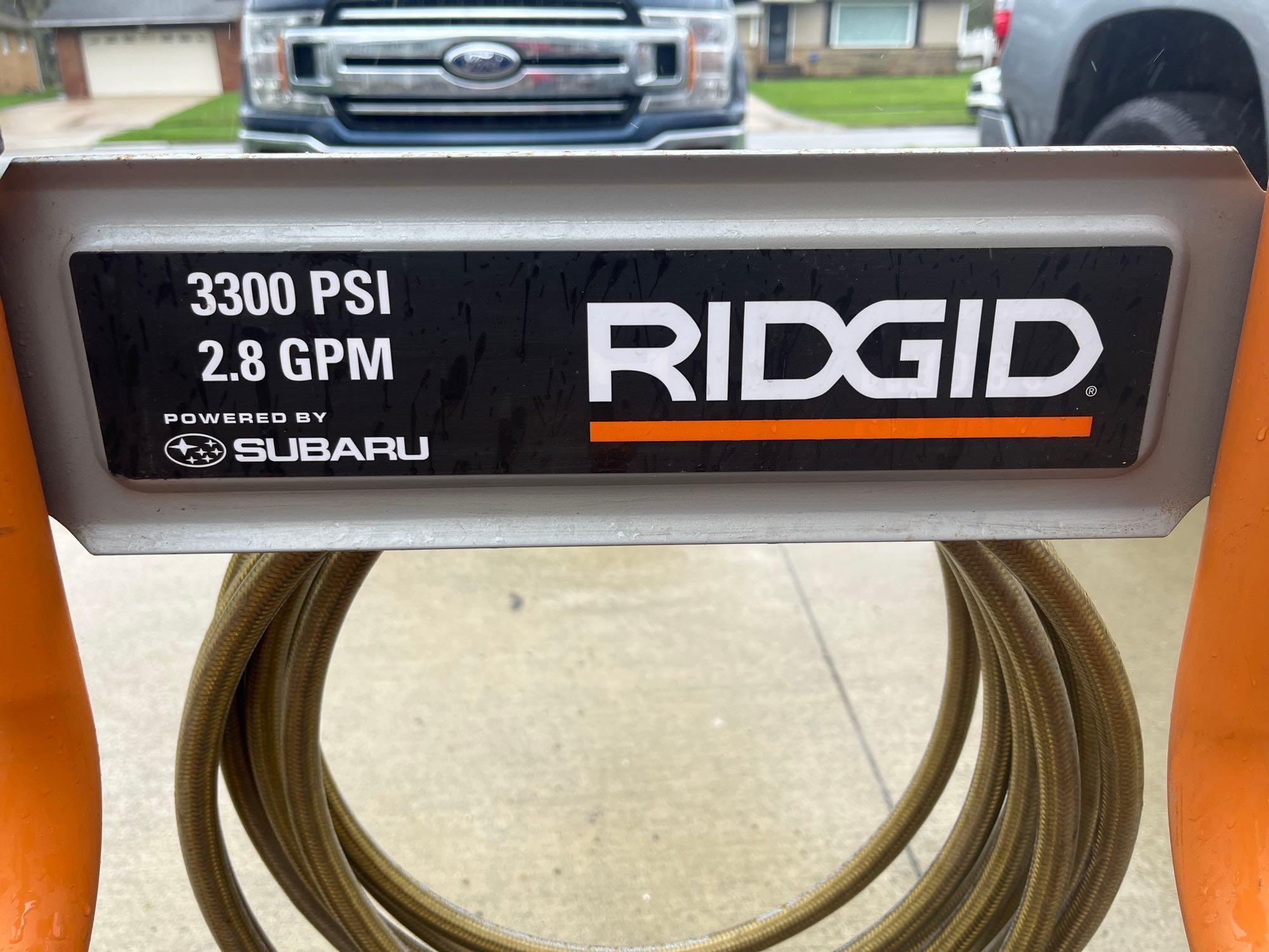 Ridgid 3300psi Powerwasher