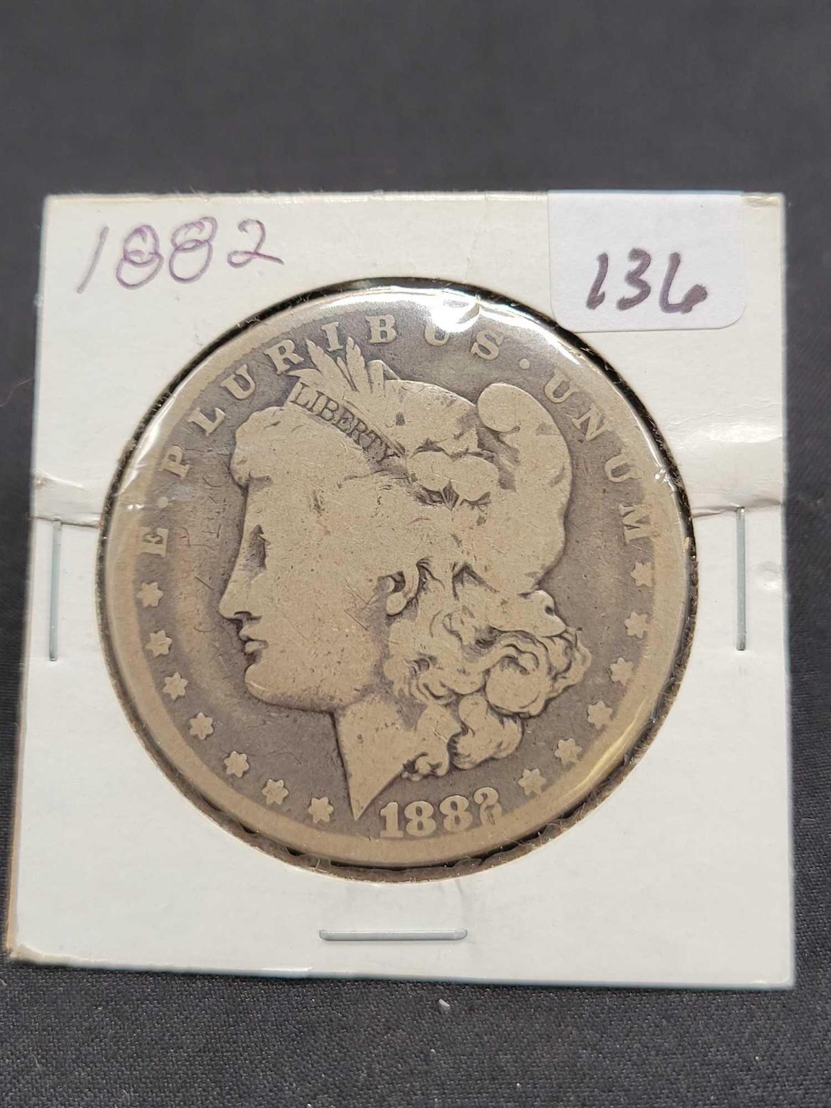 1882 Morgan Sliver Dollar