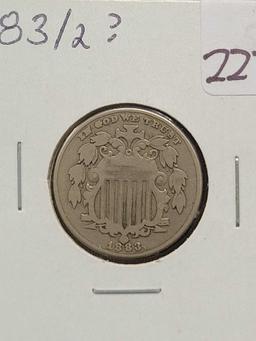 1883 Shield Nickel