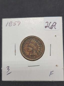 1859 Indian head cent