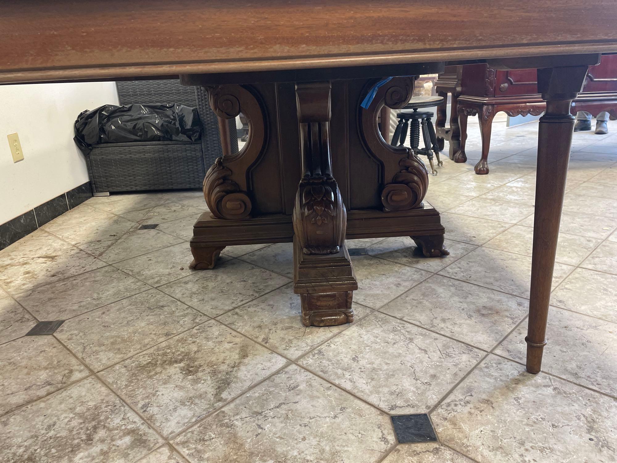 Argentine Rosewood Dining Room Table