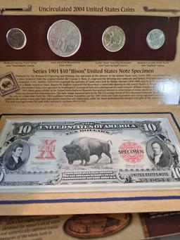 Lewis and Clark coinage and currency set