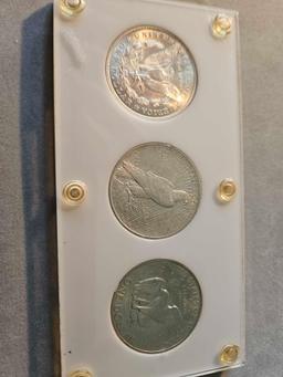 20th century type dollar set