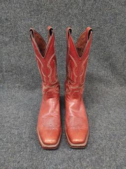 Mens Size 9 Nocona Leather Cowboy Boots