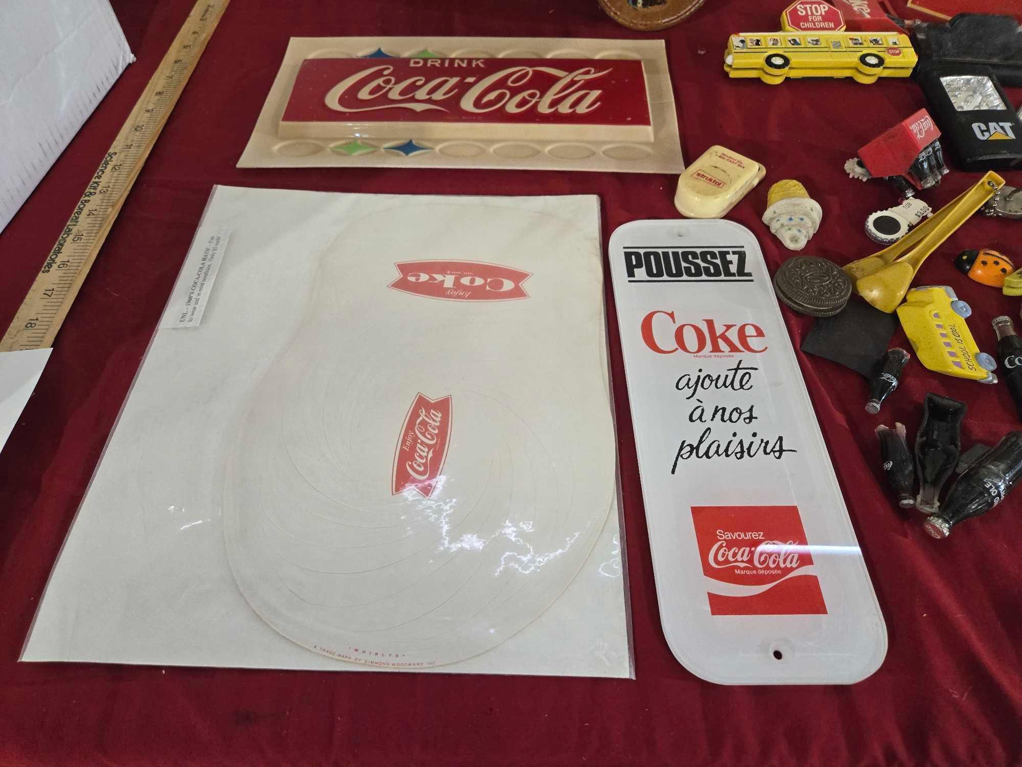 Assorted Coca Cola Advertising