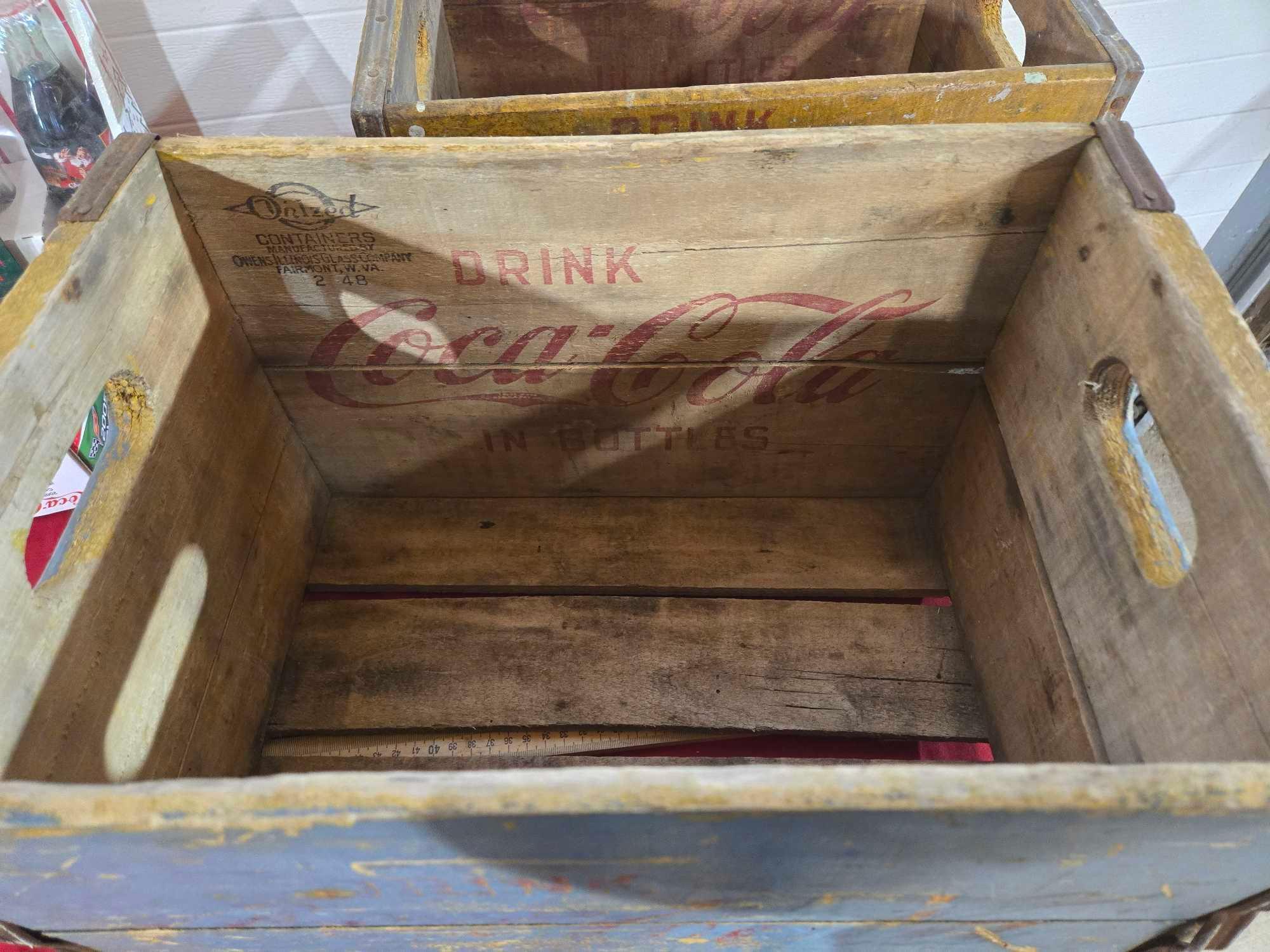 2 Coca Cola Crates