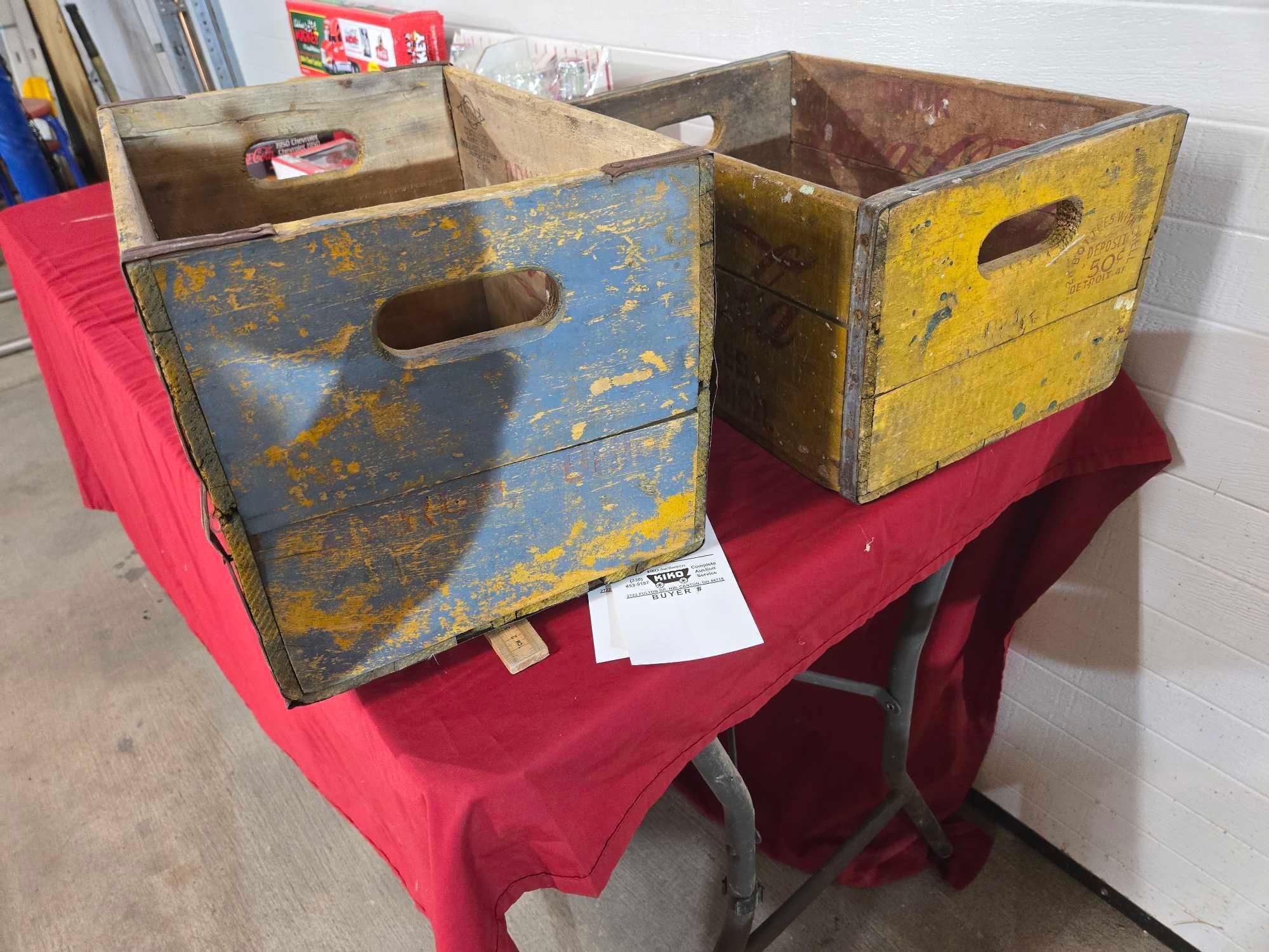 2 Coca Cola Crates