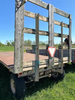 Military Flatbed Wagon